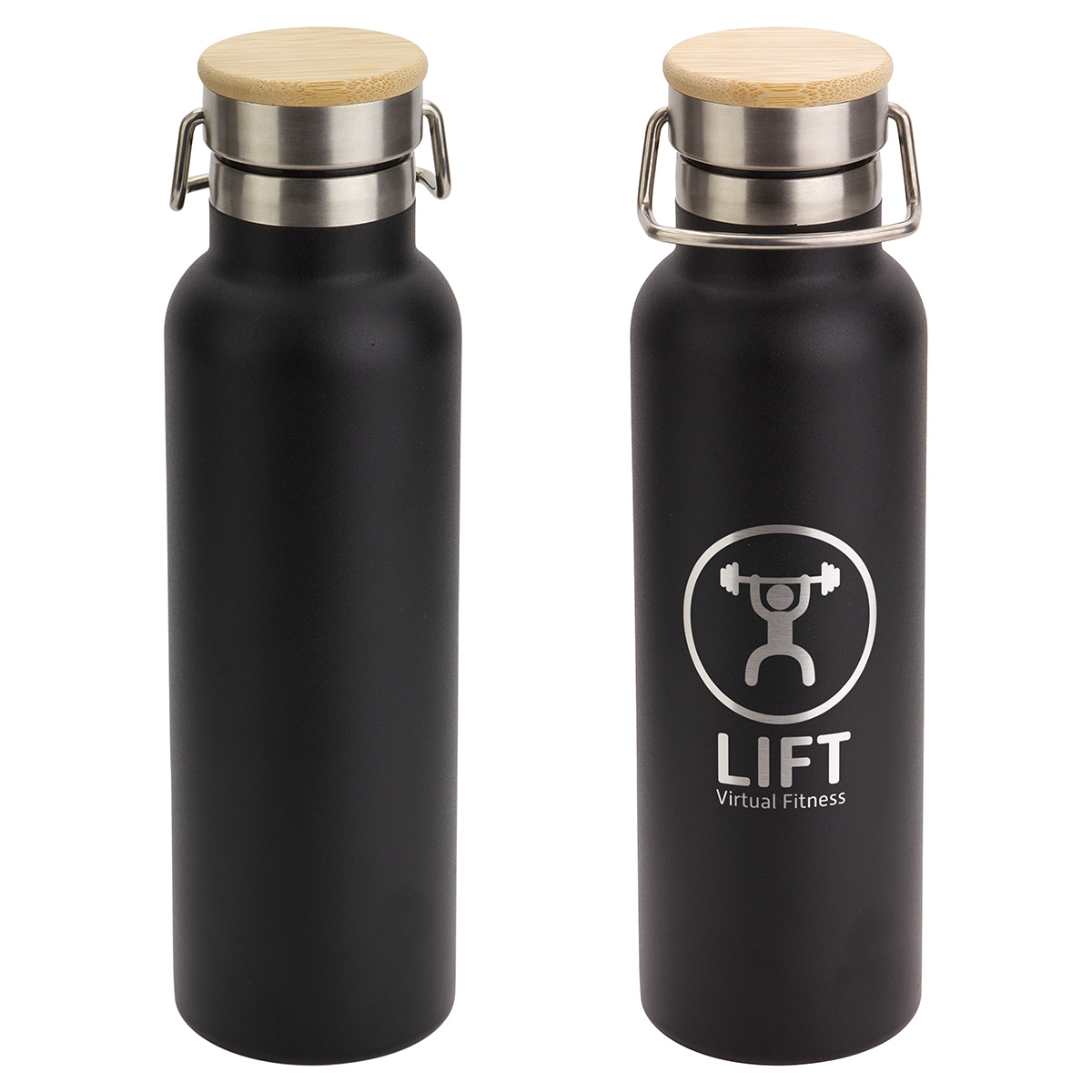 Barona 20 oz Vacuum Insulated Stainless Steel Bottle, custom water bottle with logo imprint 26