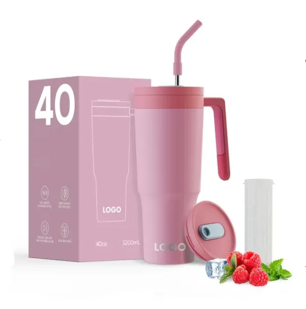 Double Wall Insulated 40oz Tumbler 1