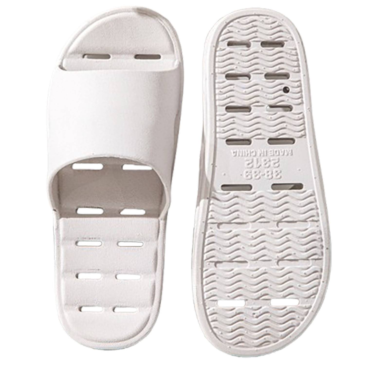 Anti-Slip Quick Drying Shower Slippers w/ Drain Holes 10