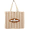 FEED Cotton and Jute Striped Tote 44