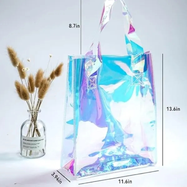 PVC Laser Translucent Tote Bag 5