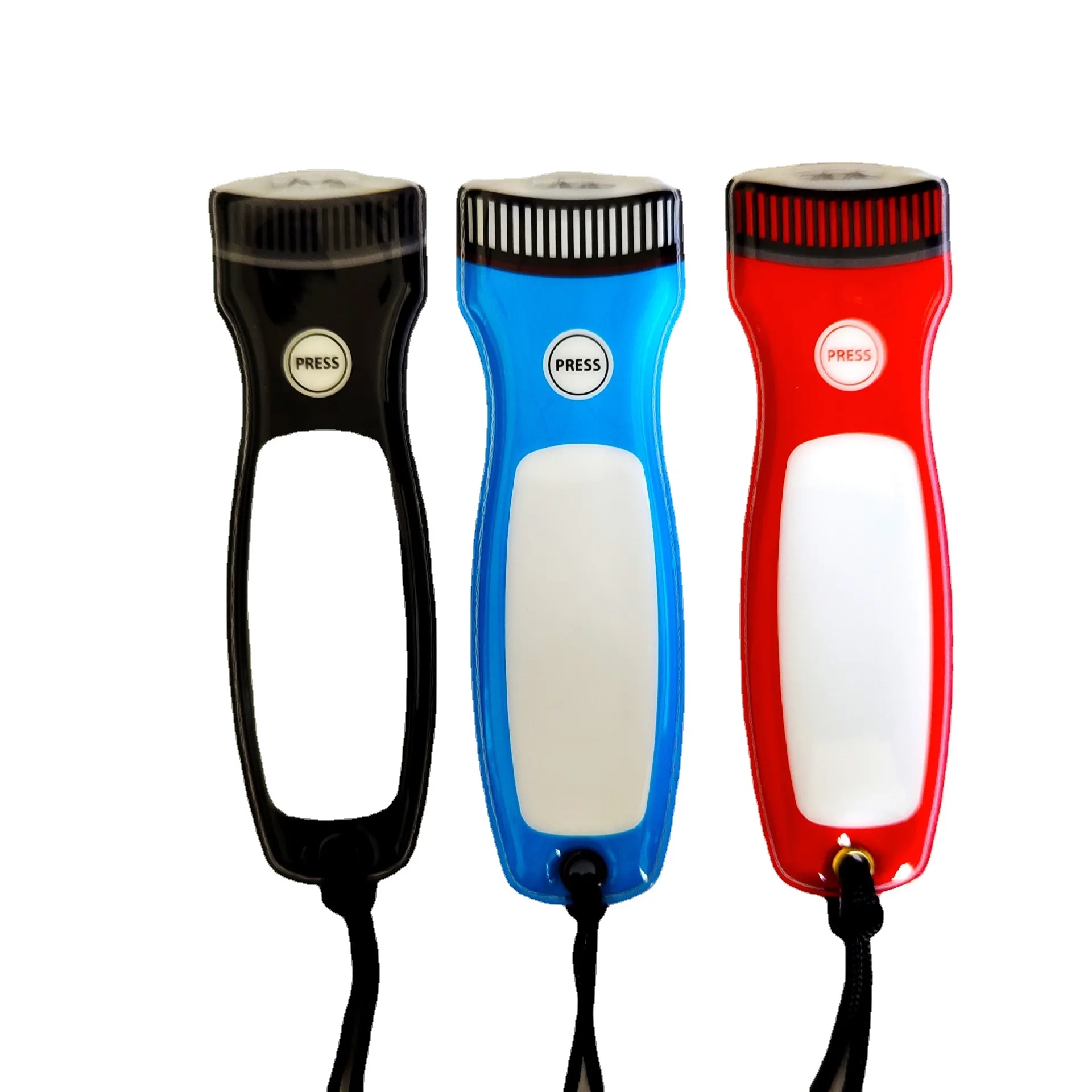 PVC LED Flashlight Key Chain 4