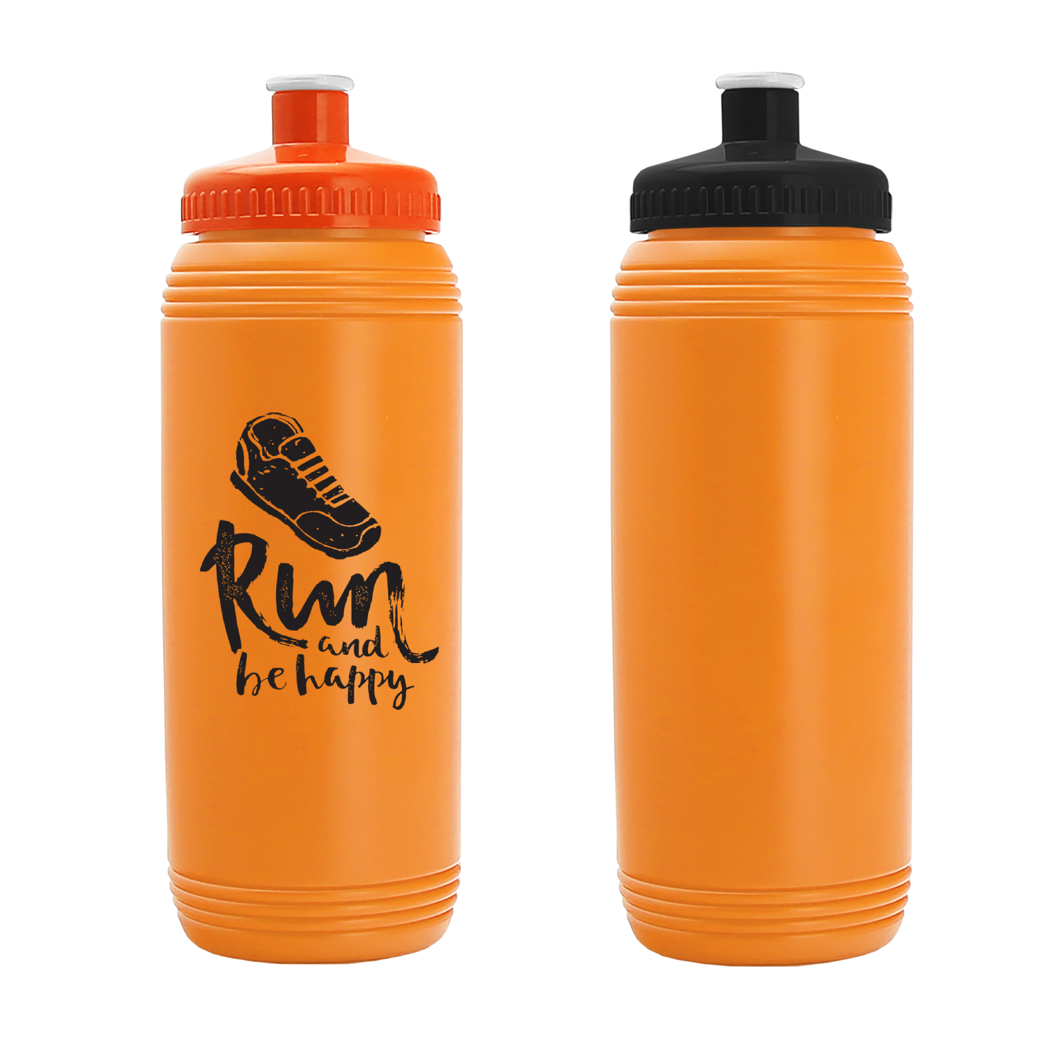 Push Pull Lid Pint Water Bottle, 16oz. 5