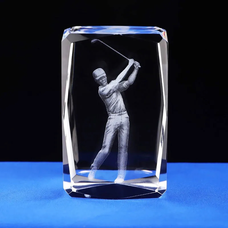 Custom 3D Crystal Cube 1