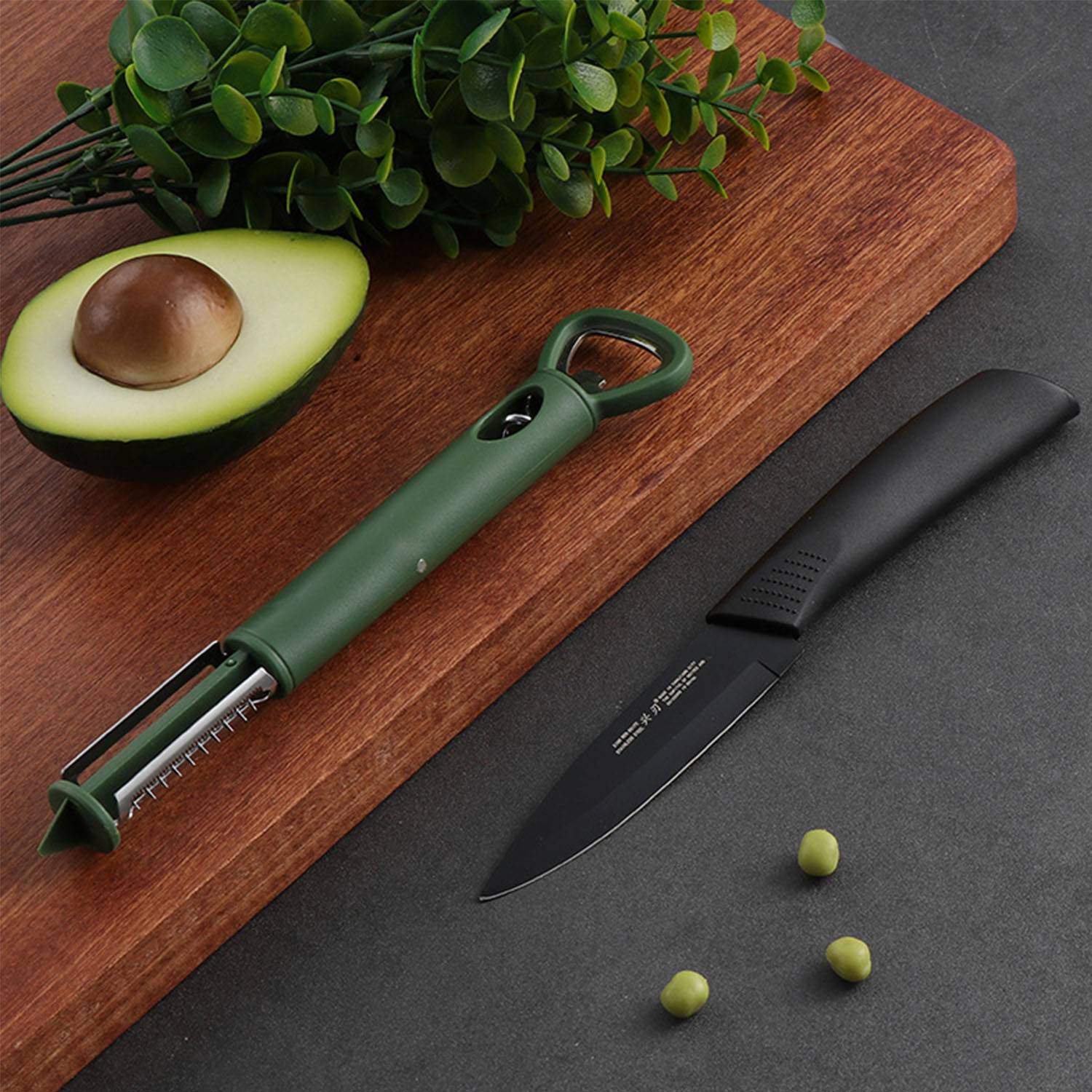 Peeling fruit knife and bottle opener set 5