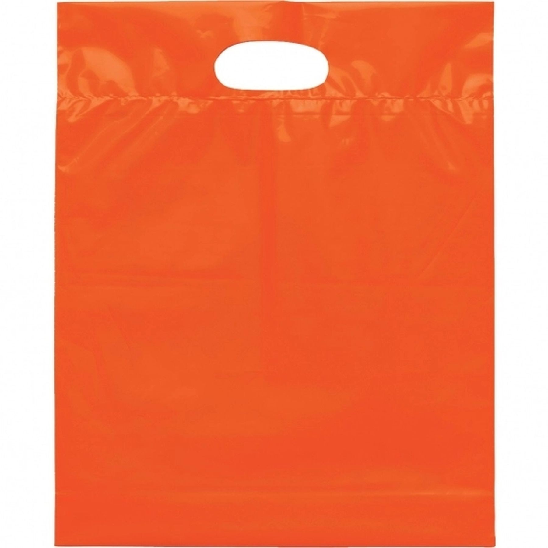 Die Cut Handle Promotional Plastic Bag 2
