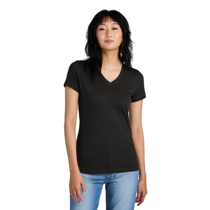 District - Women's Perfect Weight V-Neck Tee. 21