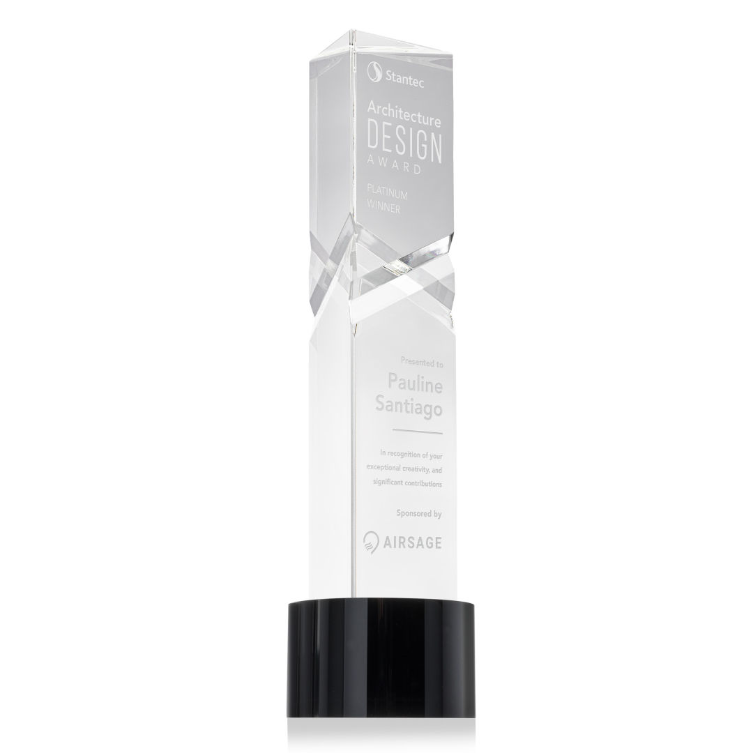 Oakham Award on Marvel Base - Black 2