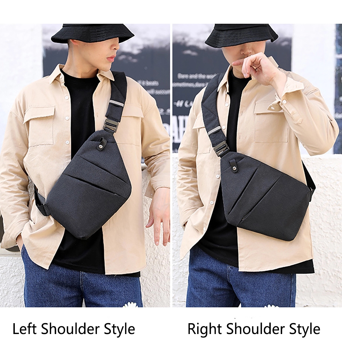 Anti-Theft Casual Chest Sling Bag 10