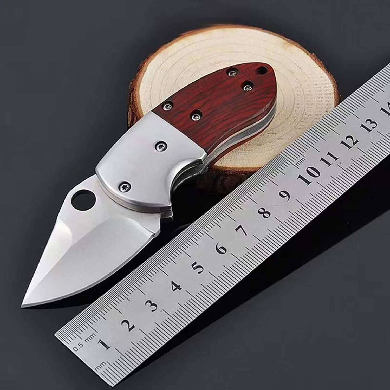 Outdoor Stainless Steel Portable Folding Knife 1