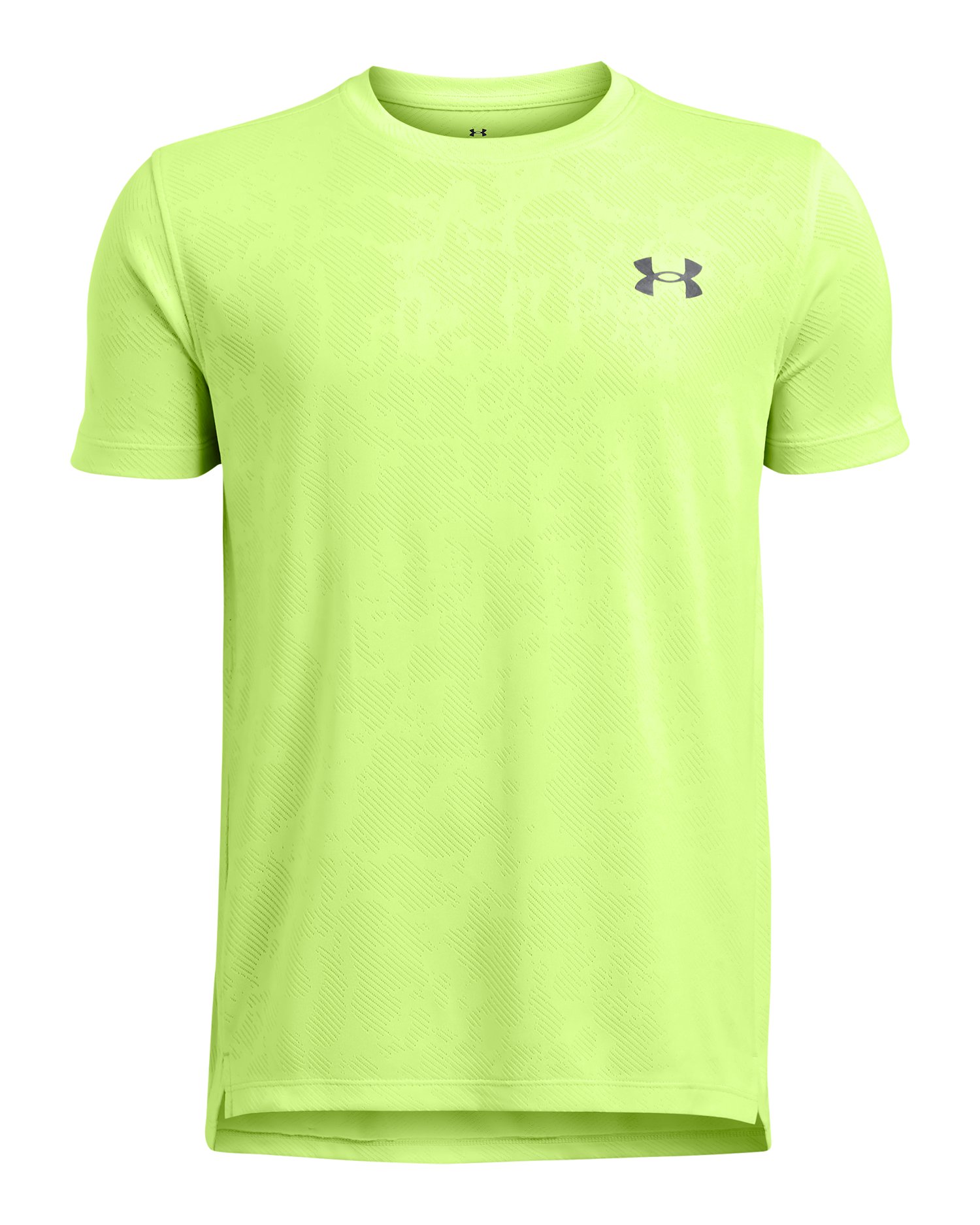 UA Tech Vent Geode Boys' Short Sleeve 10