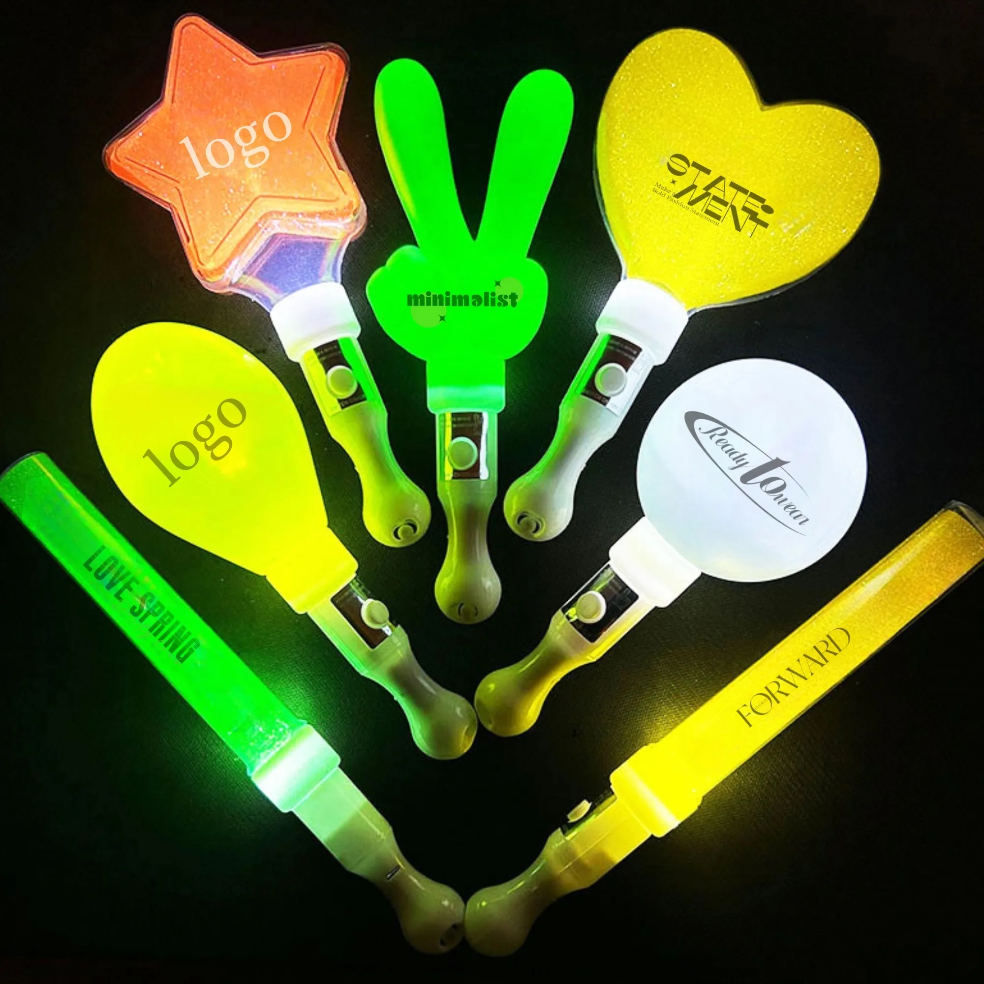 Five-Pointed Star Glow Stick - Party Event Promo Essential 3