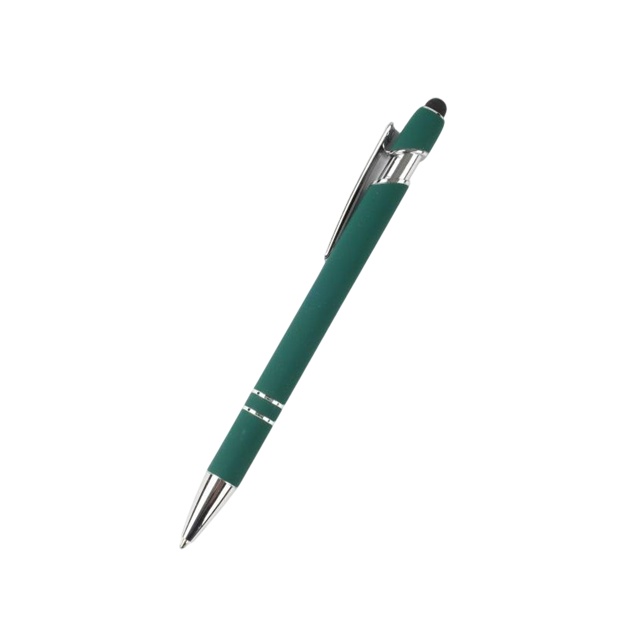 Two In One Stylus Ballpoint Pen Aluminum Barrel 12