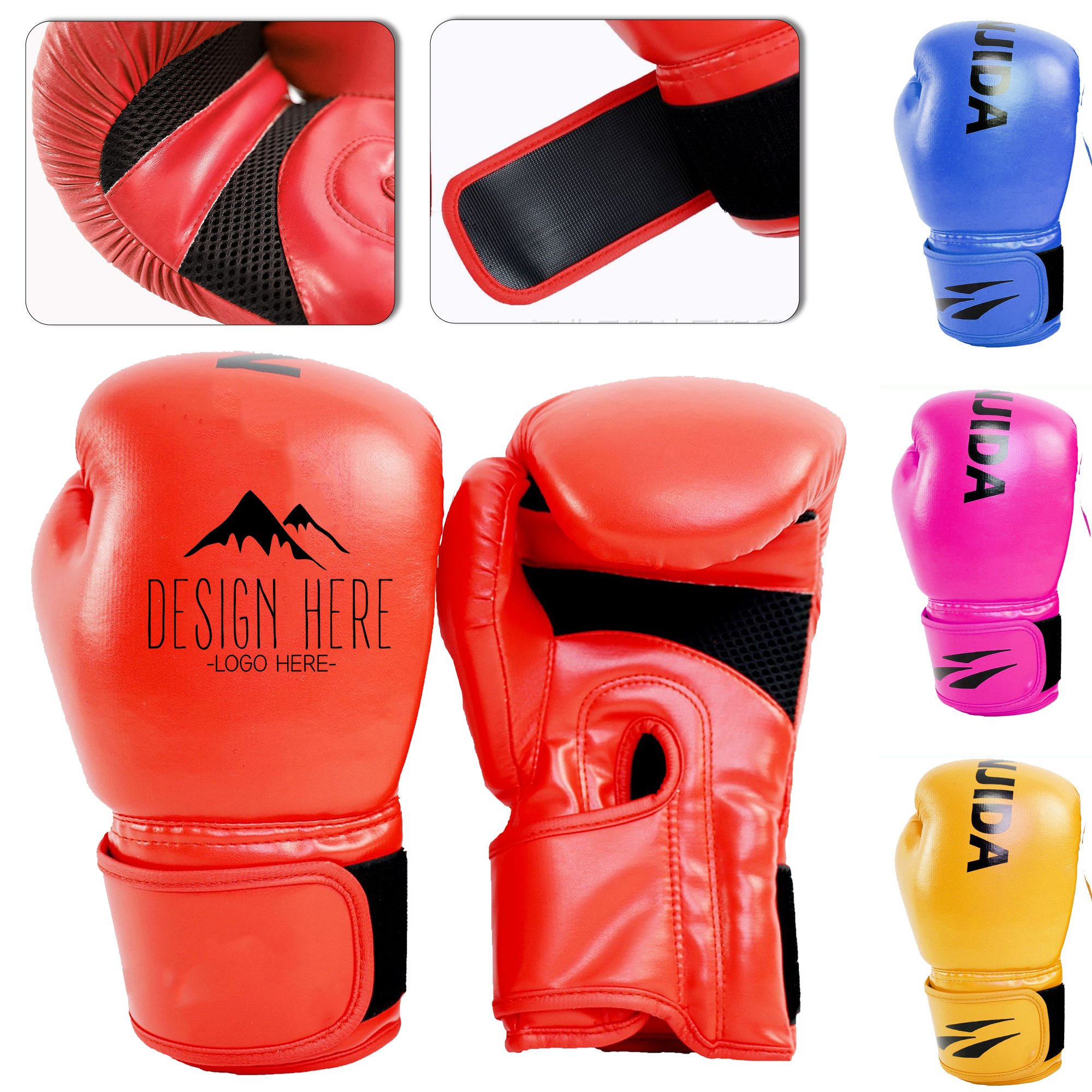 Min Order 10 12oz Custom Boxing Gloves 1