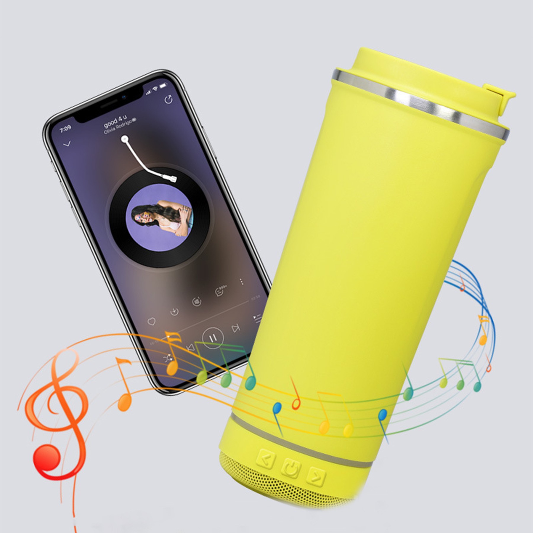 17Oz Vacuum Insulated Wireless Speaker Cup 5