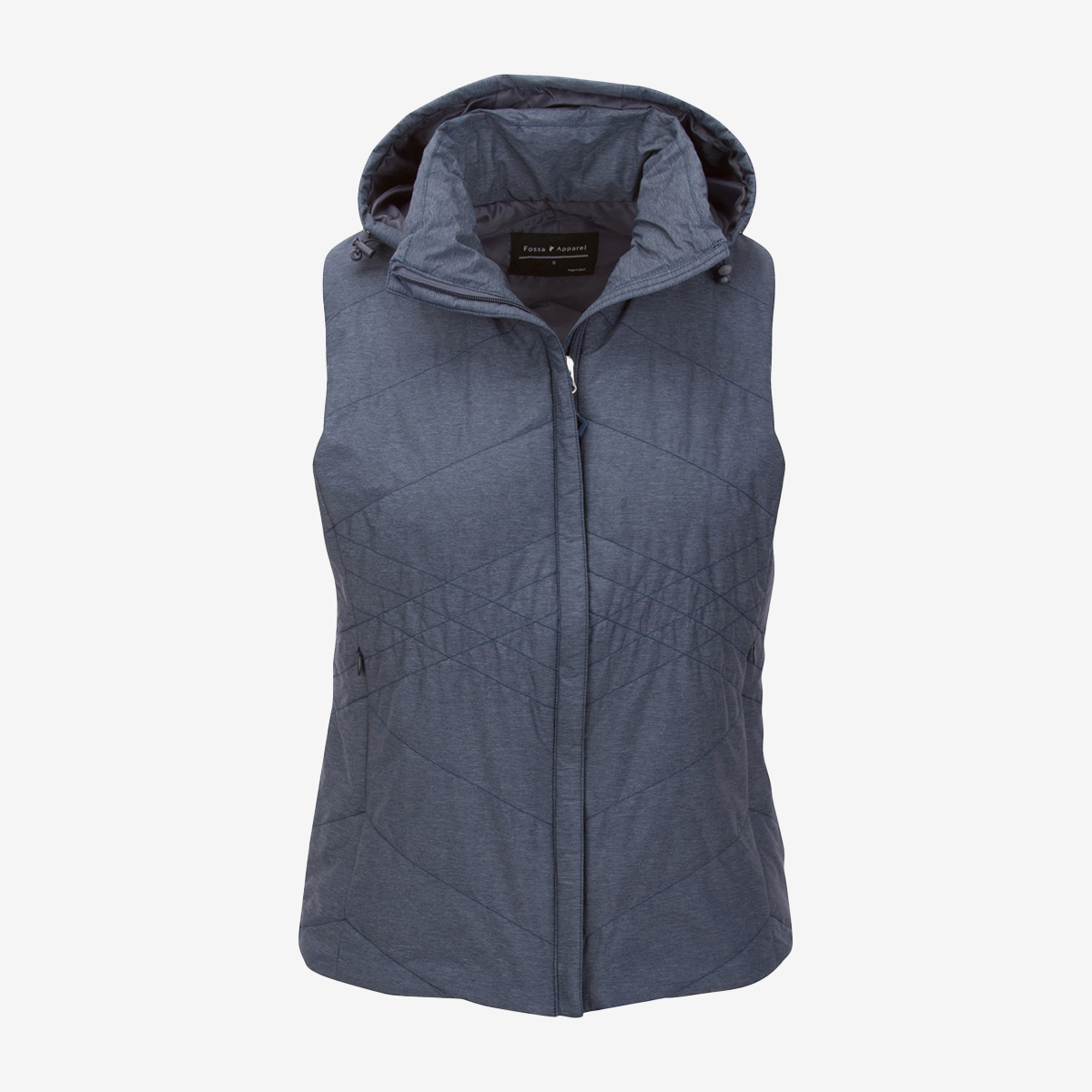 Ladies' Jupiter Puffer Hoodie Vest 6