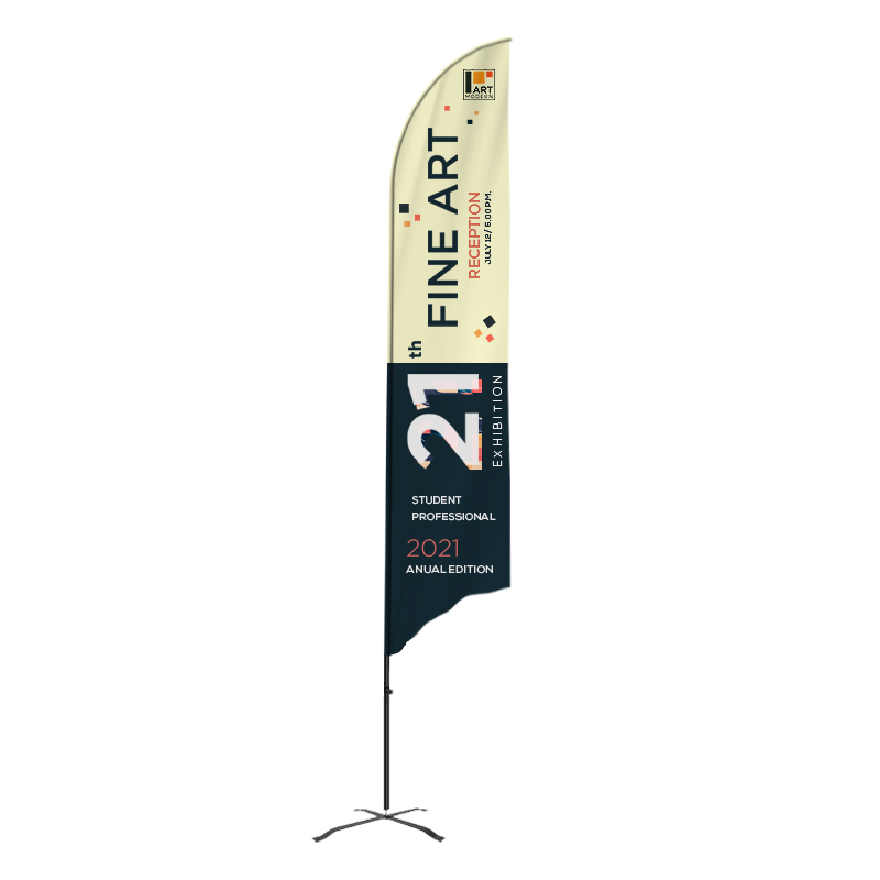 Flex Banner™ G7 Kit, Double-Sided 11' Advertising Feather Flag banner flag 4