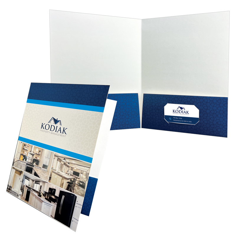 Full Color Quick Ship 2-Pocket Folder 25