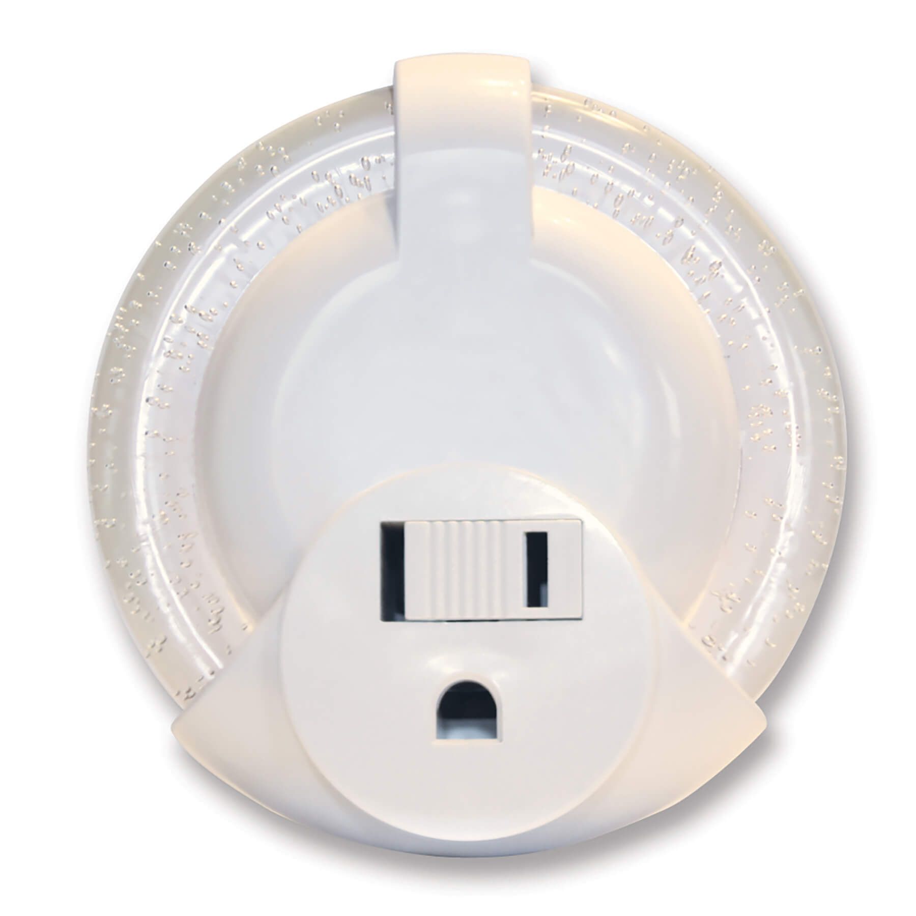 LED Sparkle Night Light with Outlet 2