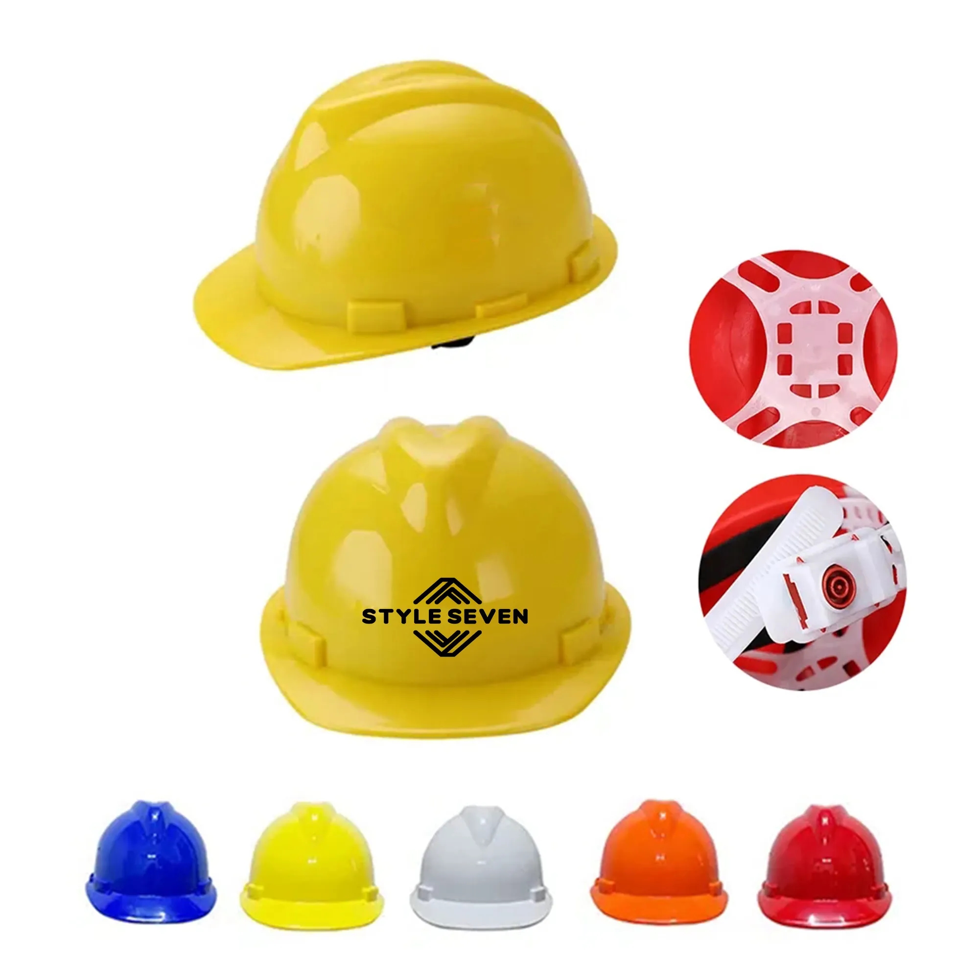 Adjustable Safety Helmet For Construction Site