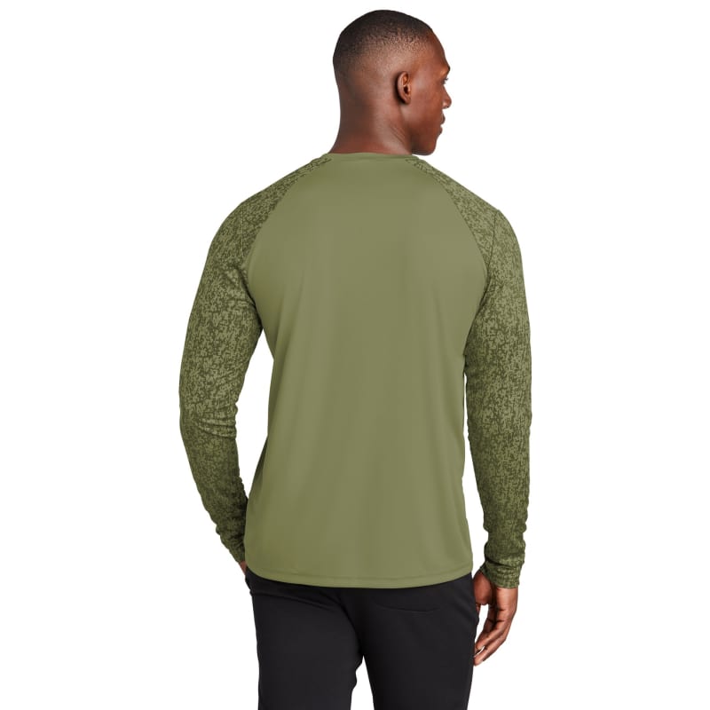 Sport-Tek Long Sleeve Digi Camo Tee. 14