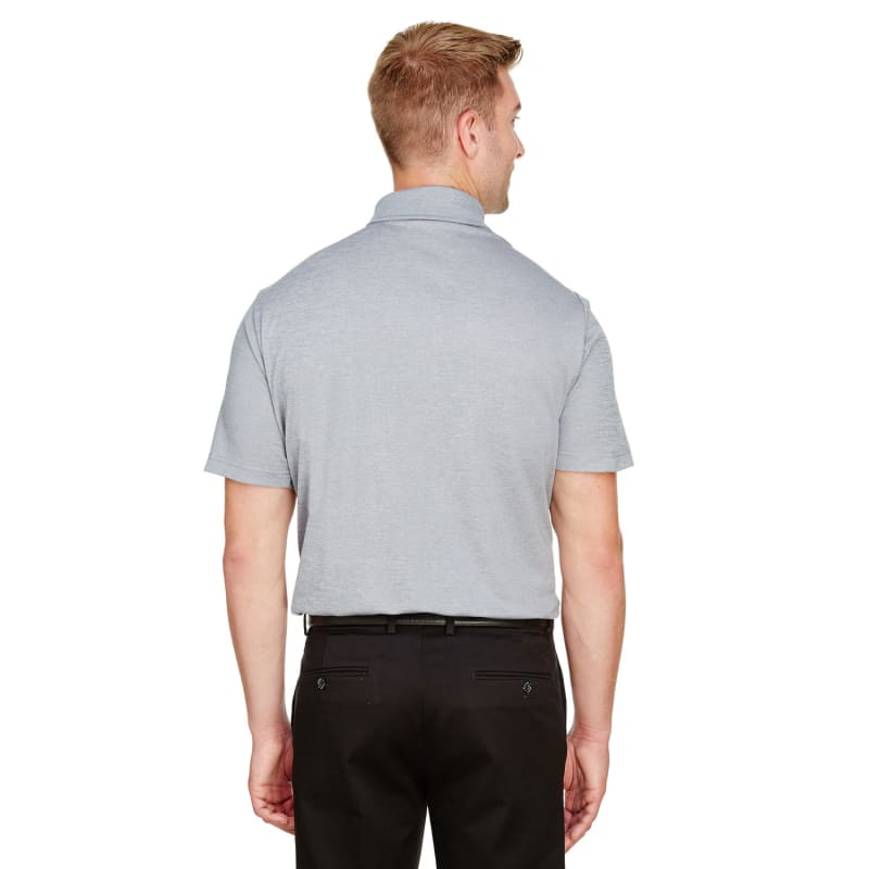 Devon & Jones CrownLux Performance™ Men's Address Melange Polo 5