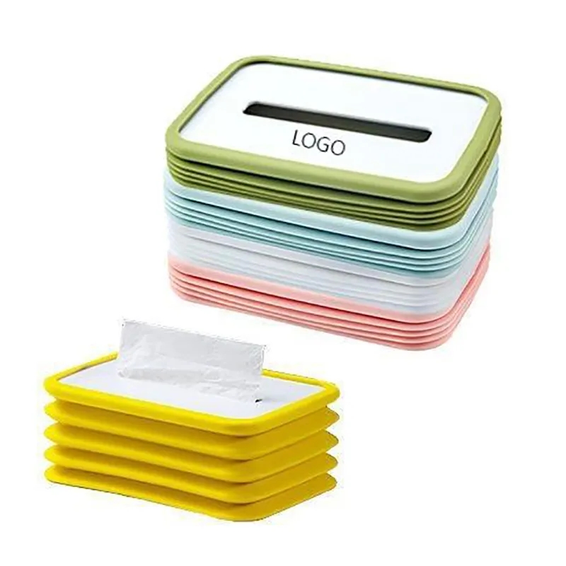 Silicone Foldable Tissue Box Cover 5