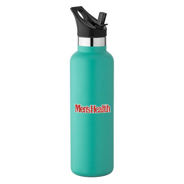 20 oz Basecamp Mesa Tundra Bottle with Screw Top and Flip-Top Straw Lid 291