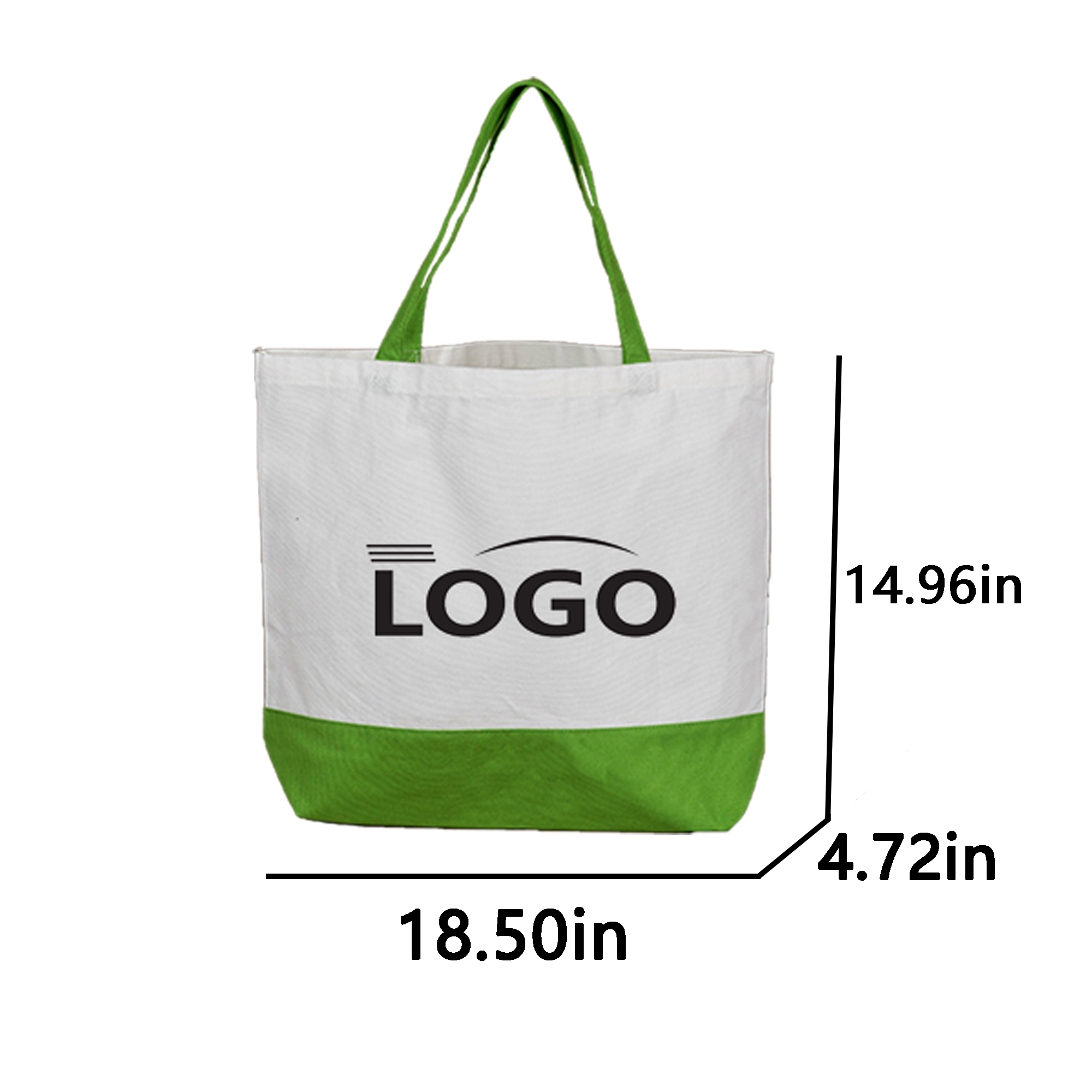 MOQ 10 PCS Promotional Tote Bag, custom tote bag with logo imprint 2