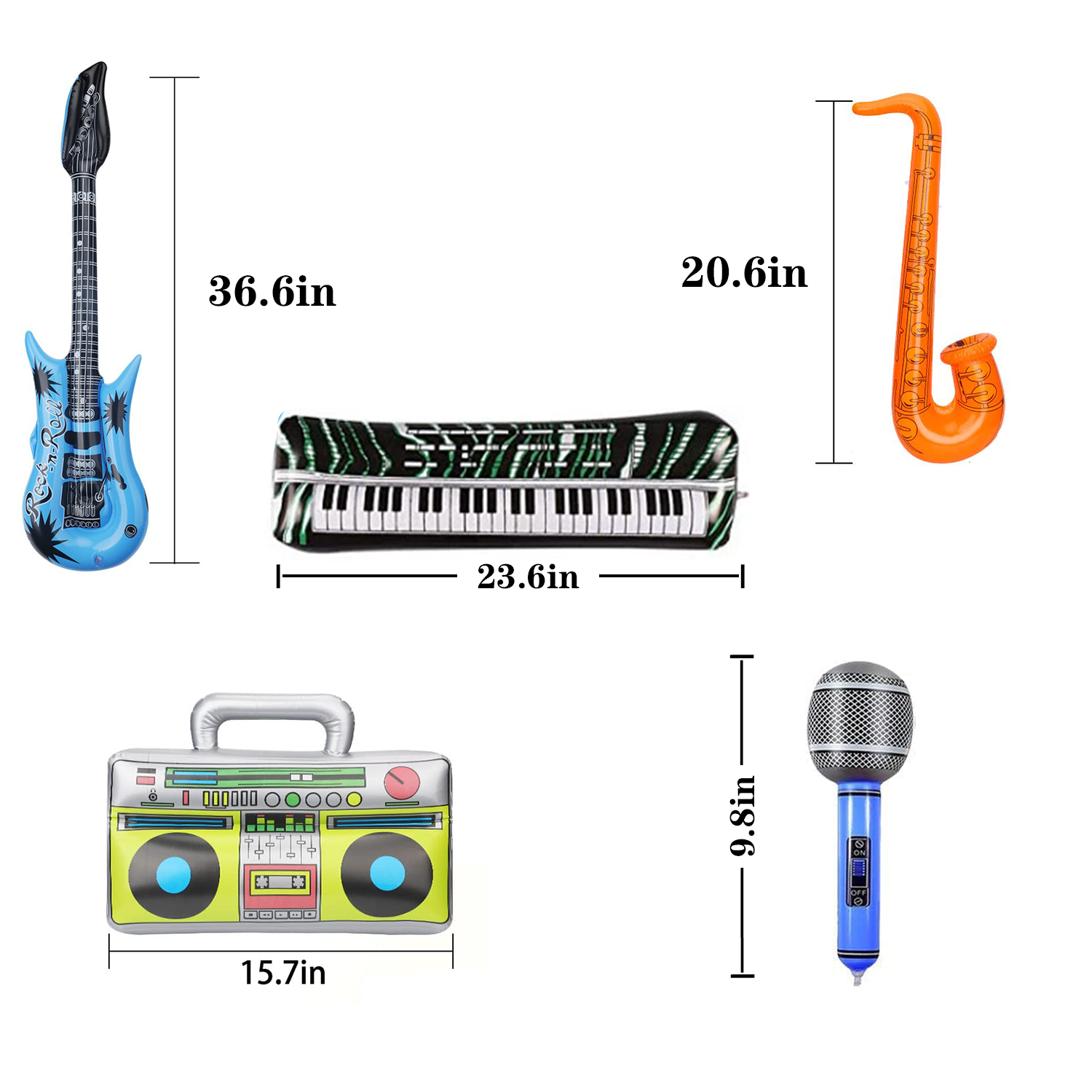 Bestselling Inflatable Musical Instrument Set 2