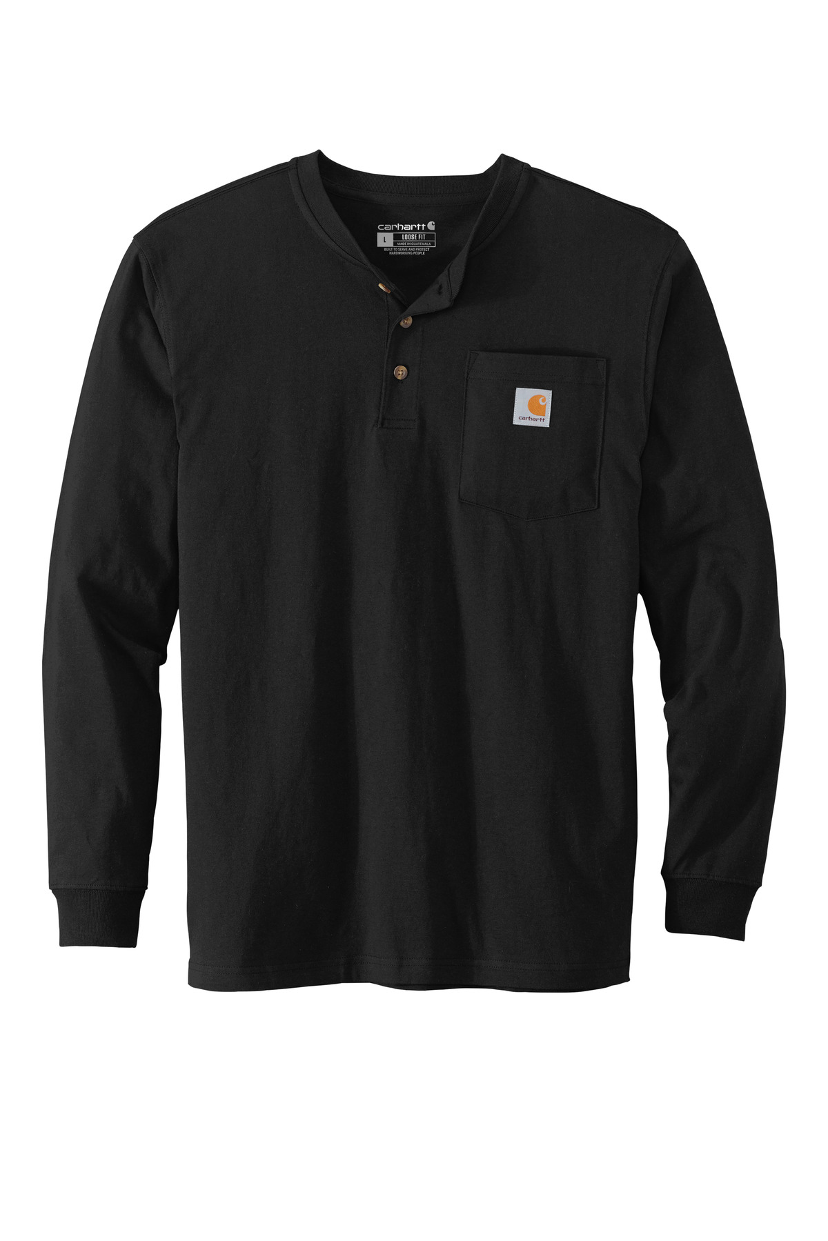 Carhartt Long Sleeve Henley T-Shirt CTK128 9