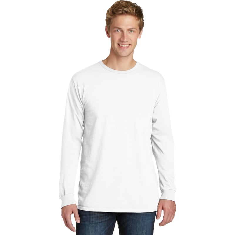 Port & Company Beach Wash Garment-Dyed Long Sleeve Tee 32
