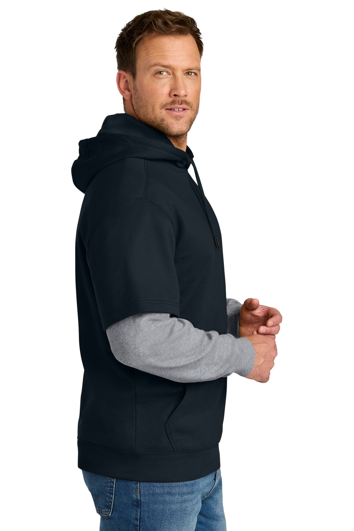 CornerStone Tough Fleece Layered Hoodie CSF632 1
