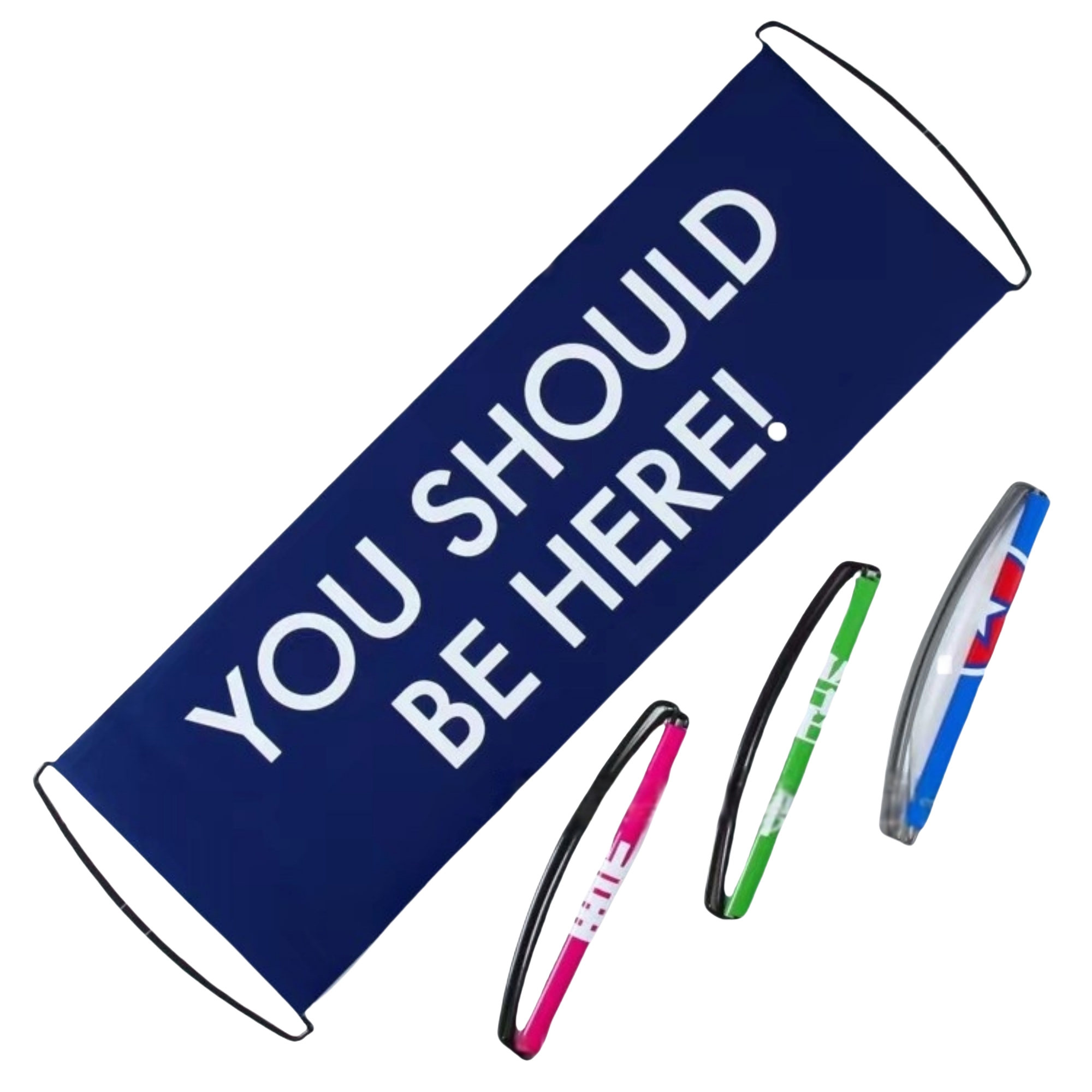 Retractable Rolling Banner With Handle 2