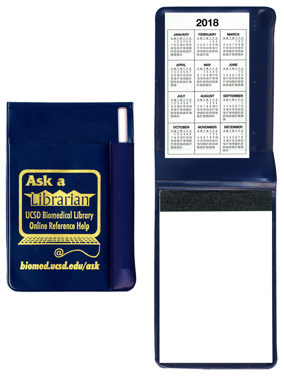 Standard Vinyl 100-Page Memo Book With White Pen 11