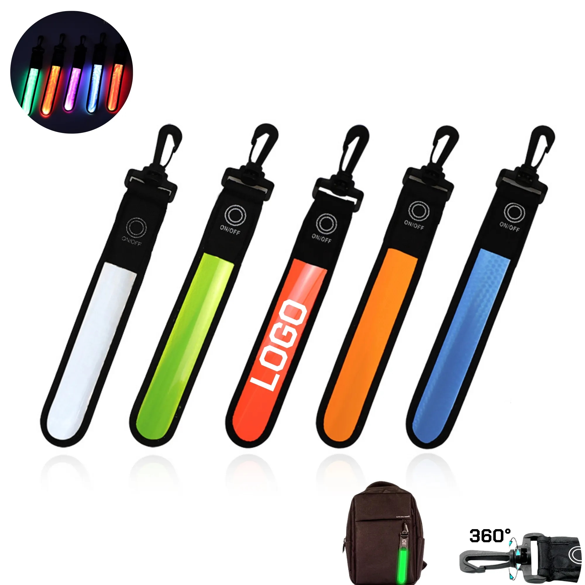 Outdoor Sports Night LED Reflective Pendant 3