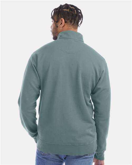 Unisex Garment-Dyed Quarter-Zip Sweatshirt - GDH425 41