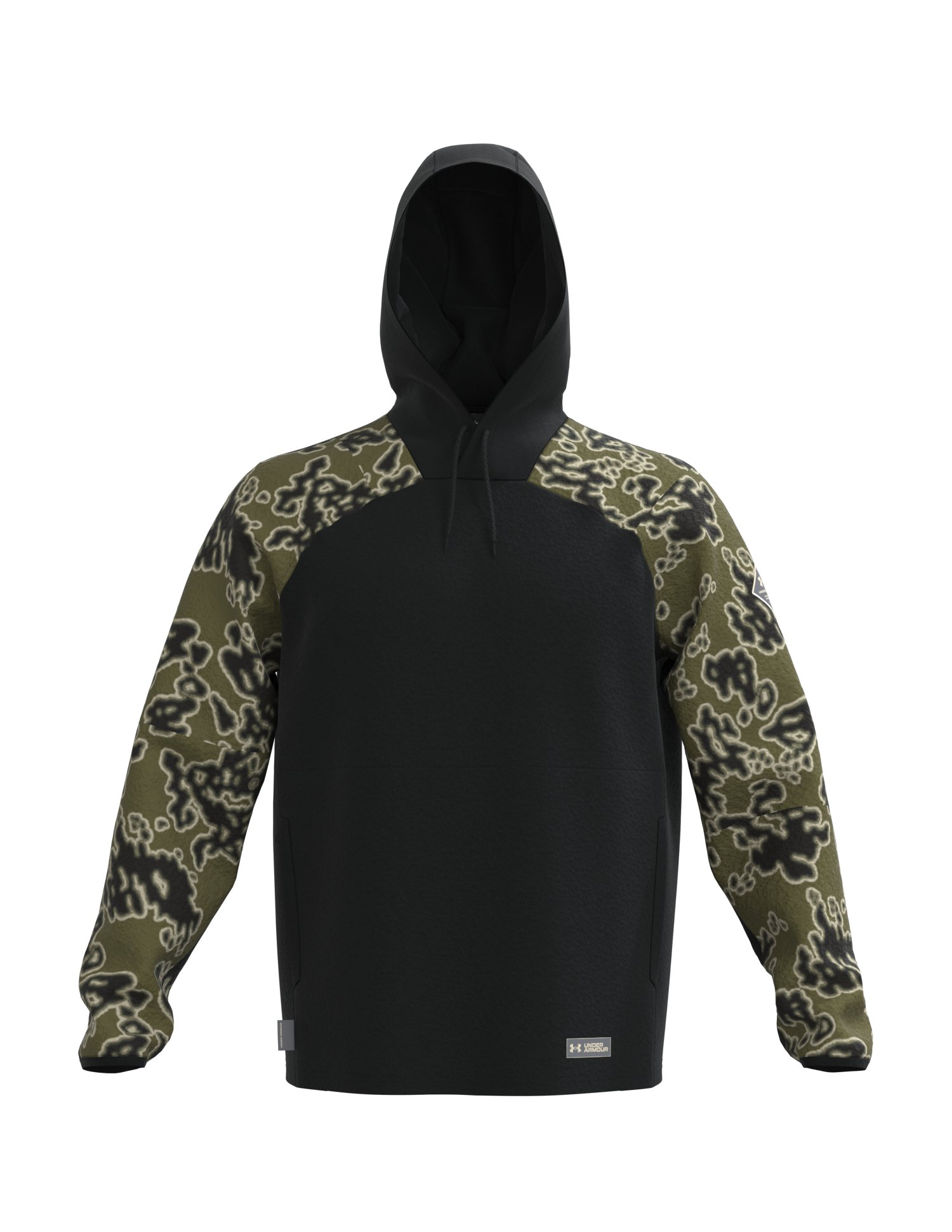 Men's UA Polartec Maxx Camo Hoodie, custom hoodie or sweatshirt with logo imprint 2