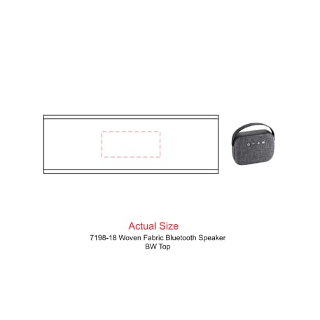 Woven Fabric Bluetooth Speaker 49