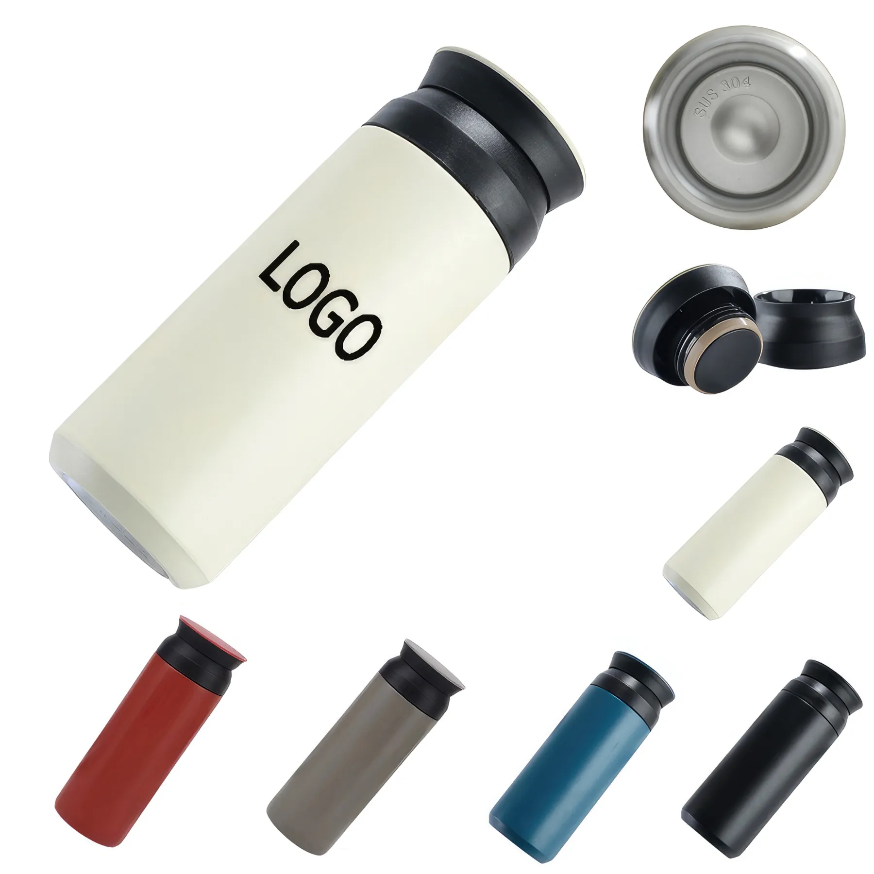 304 Stainless Steel Coffee Cup Vacuum Insulation 2