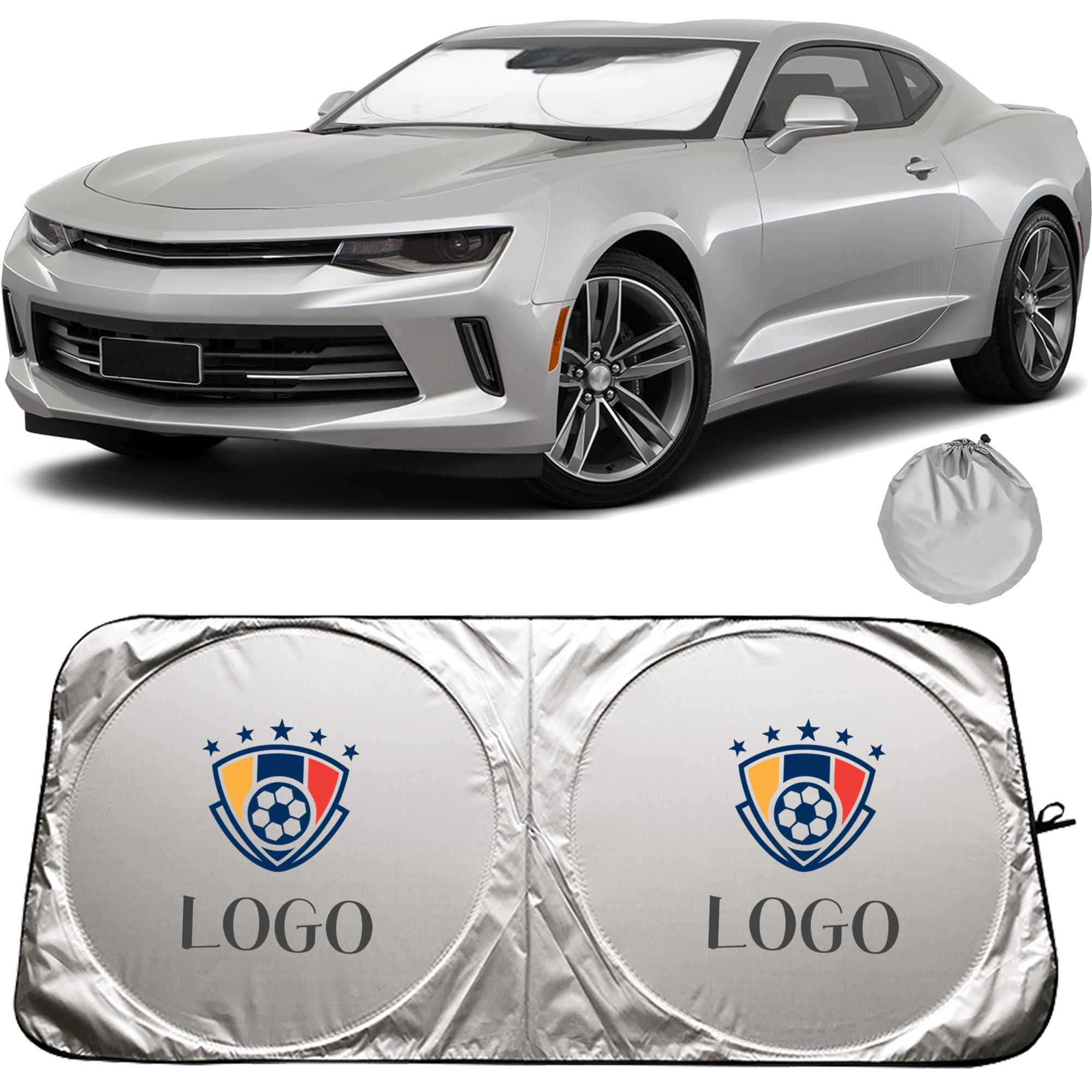 Car Front Windshield Sun Shade 7