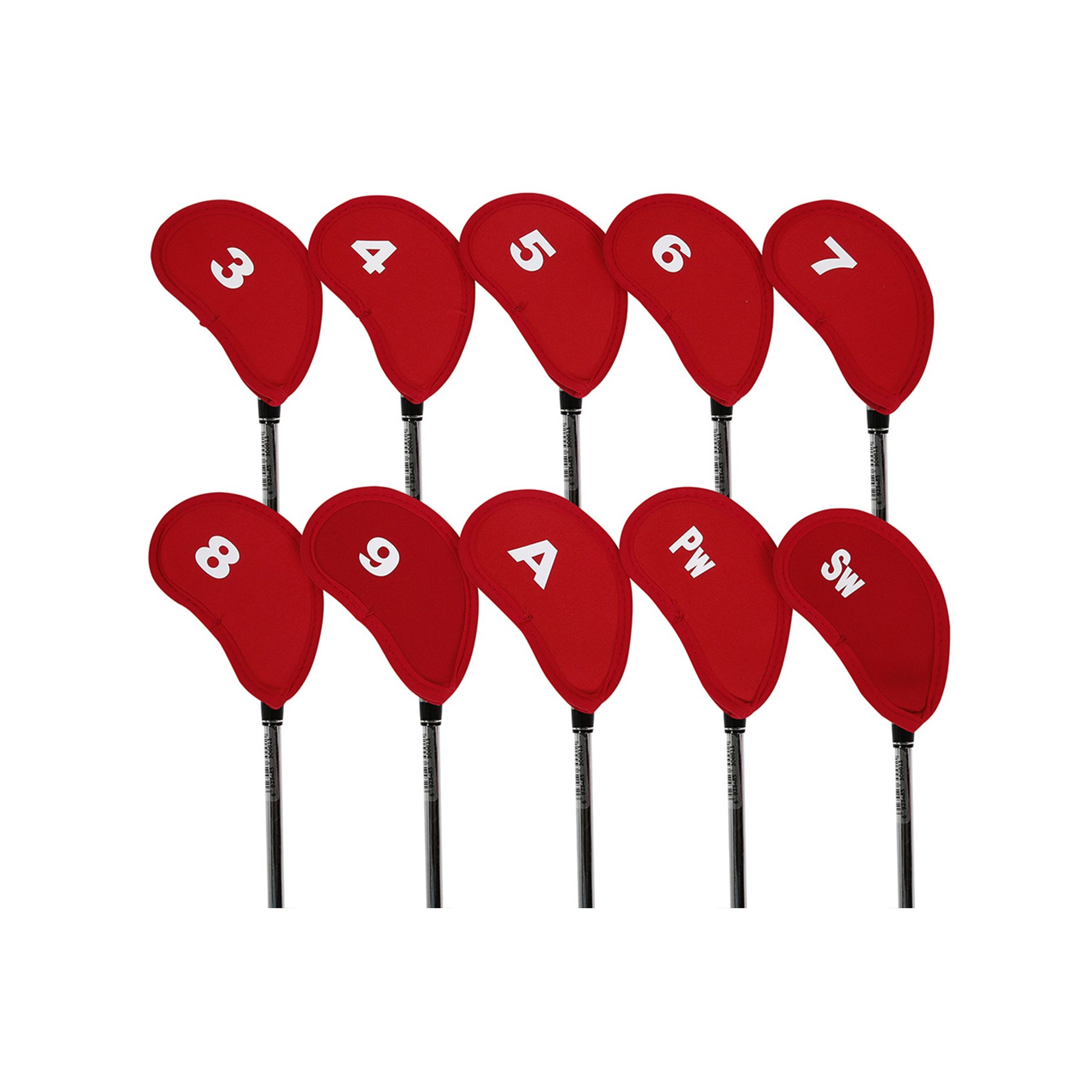 10pcs Golf Head Cover Set 6