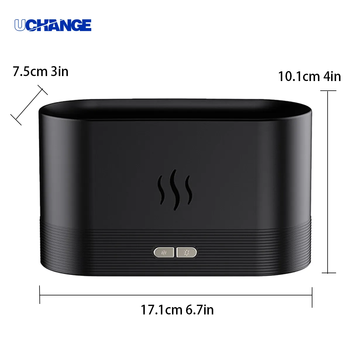 Flame Effect Aromatherapy Diffuser With Humidifier 2