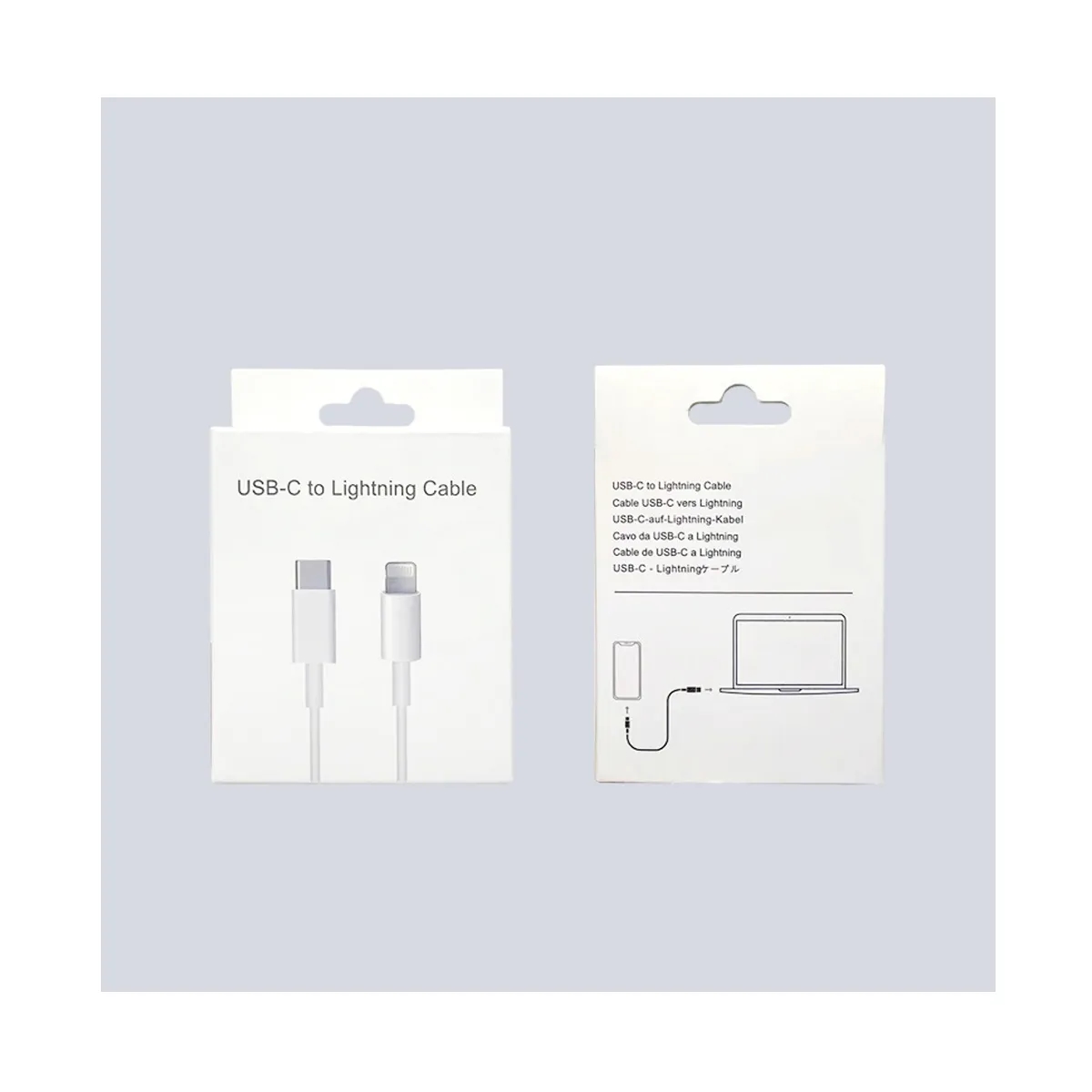 20W USB C to Lightning Cable Fast Charging Cable 3