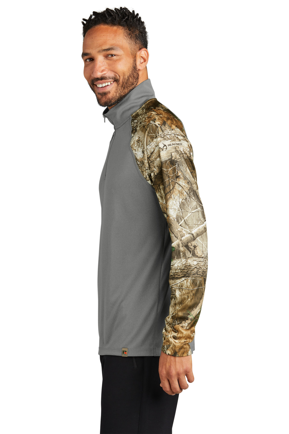 Russell Outdoors Realtree Colorblock Performance 1/4-Zip RU152 6