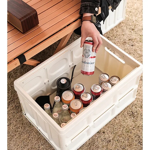30L Folding Plastic Storage Bin 8
