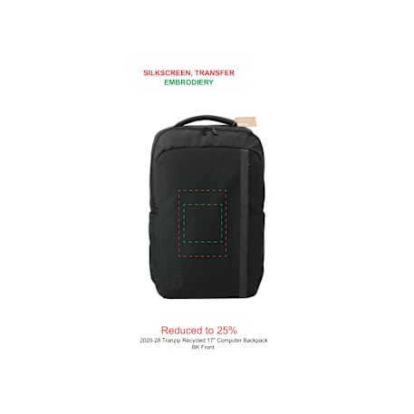 Tranzip Recycled 17" Computer Backpack 10