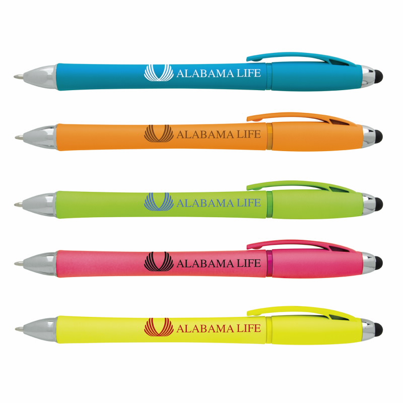 Neon Stylus Highlighter-Pen Combo 9