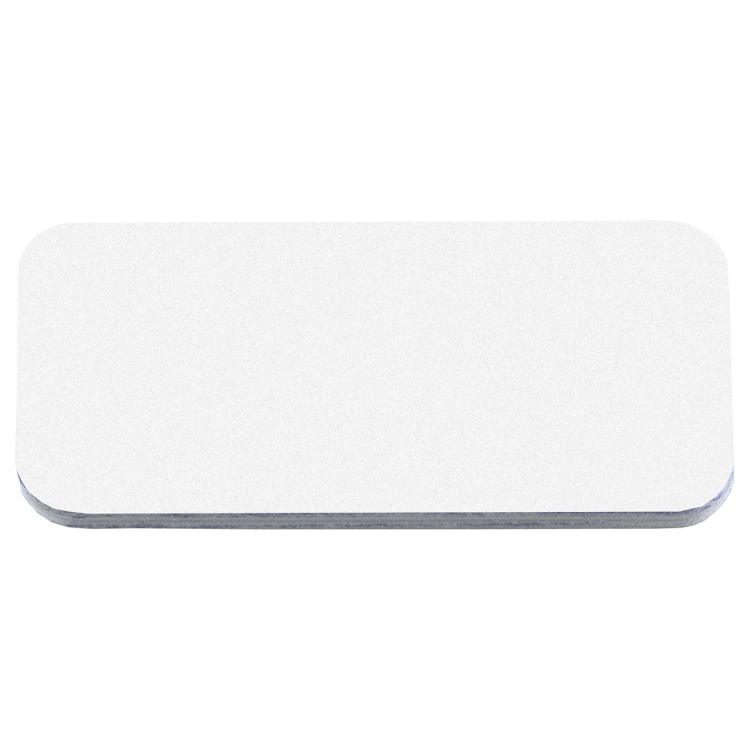 "Smile File" Rectangle Shaped Multi-Color Thick Foam Nail File 1