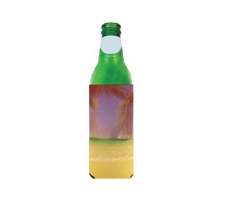 Full Color Slim Foam Bottle Cooler, 12 oz. 2